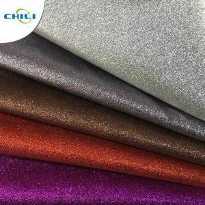 Wholesale Customized Glitter Wall Fabric High Abrasion Resistance Easy Cutting Solid Color from china suppliers