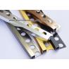 Buy cheap Square / Straight Edge Tile Edge Trim 8mm 9mm From Aluminum For Outside Corner from wholesalers