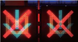 China VMS LED Variable Traffic Sign Solar Light Aluminum alloy Cabinet on sale