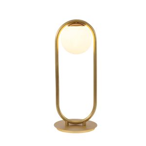 Buy cheap Contemporary Glass Ball Table Desk Lamp For Bedroom from wholesalers