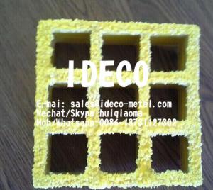 Wholesale Molded Fiberglass Gratings Gritted Anti-Slip, FRP Bar Grating, Fibergrate Floor Grating Corrosion-Resistant from china suppliers