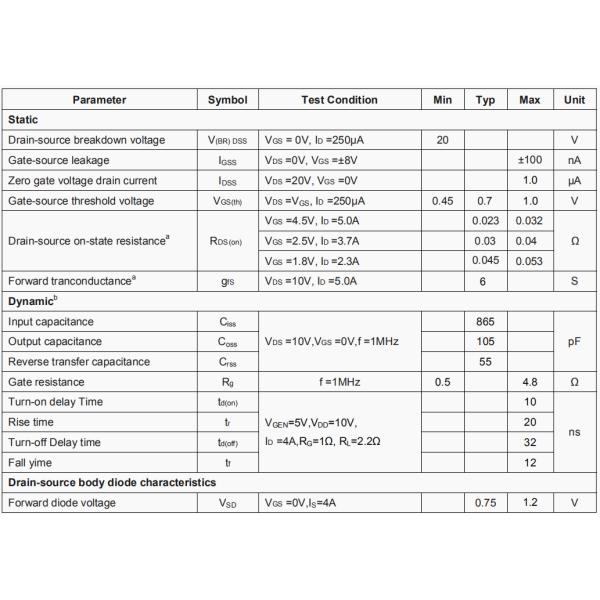 HXY2300 Mosfet Power Transistor , Field Effect Transistor Fast Switching
