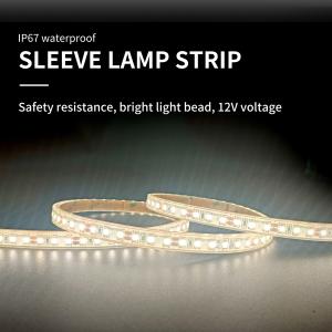 China Dimming SMD 2835 LED Strip With 120 degrees Waterproof Sleeve on sale
