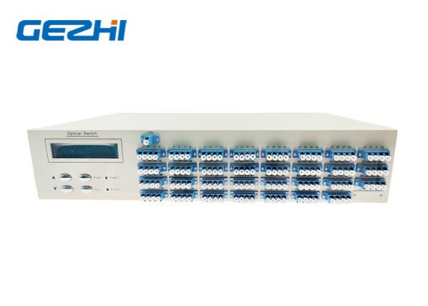 Quality 1x124 MEMS Optical Switch Desktop 2RU Rackmount for Network Test System for sale