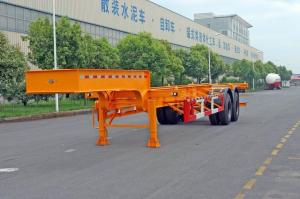 China 20ft / 30ft Gooseneck Container Trailer Chassis ISO Transporting Container on sale