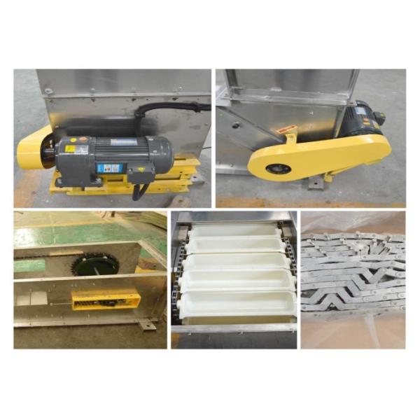 Customized Stainless Steel Chain Bucket Elevator Z Type For Grain Food