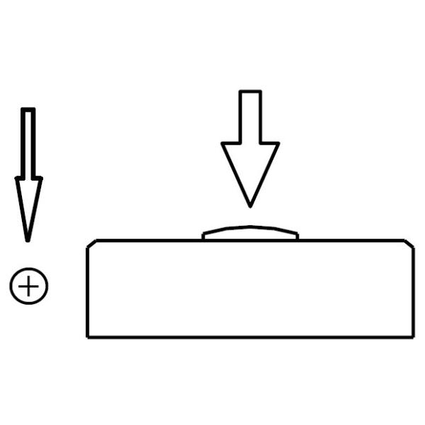 High Precision Strain Gauge Load Cell Compression Type For Weighing Scale