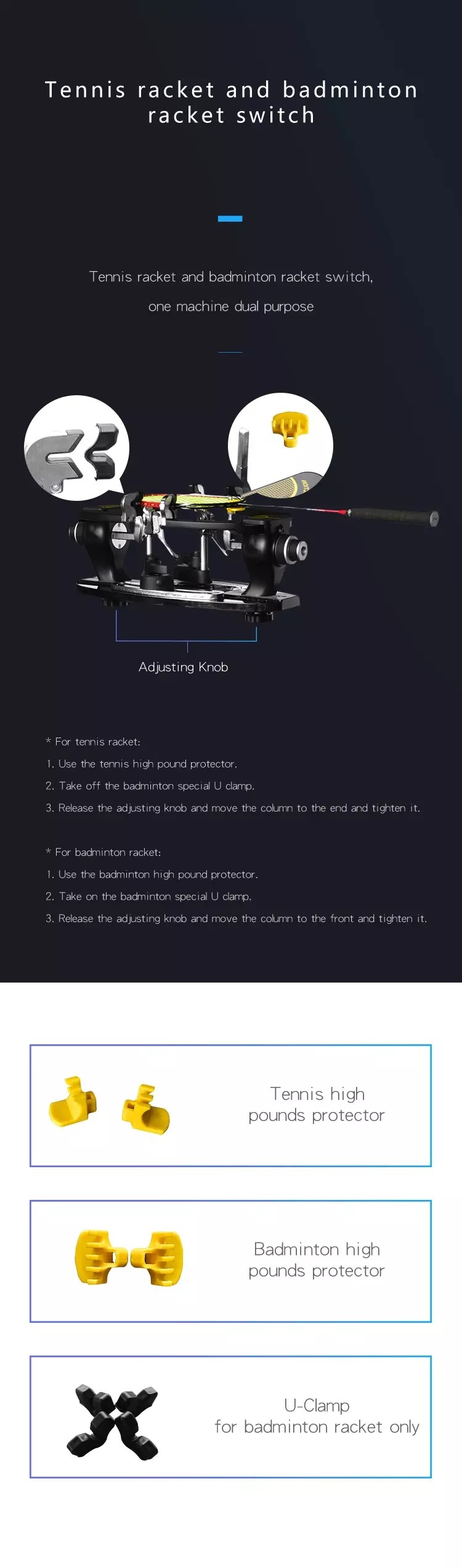 Computer Electronic Automatic Racket Stringing Machine Tennis Racket Gutting Machine