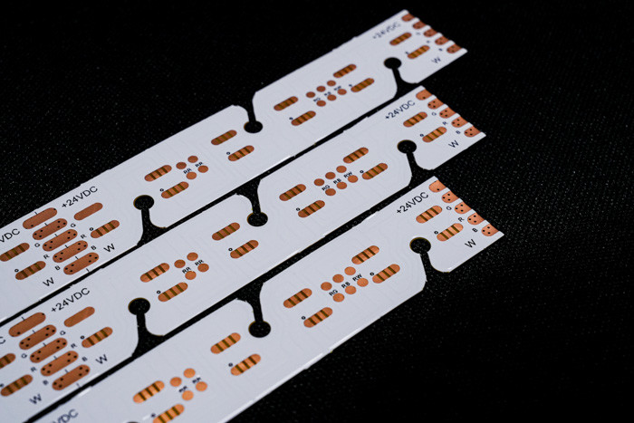 Electronic 24V COB Chip on FPC flexible Printed Circuit Board Assembly With Double Sided FPC