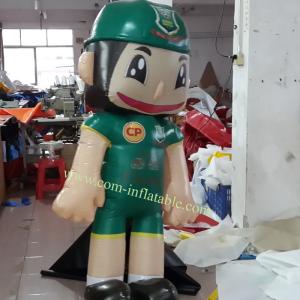 Wholesale Inflatable green robot model carton from china suppliers