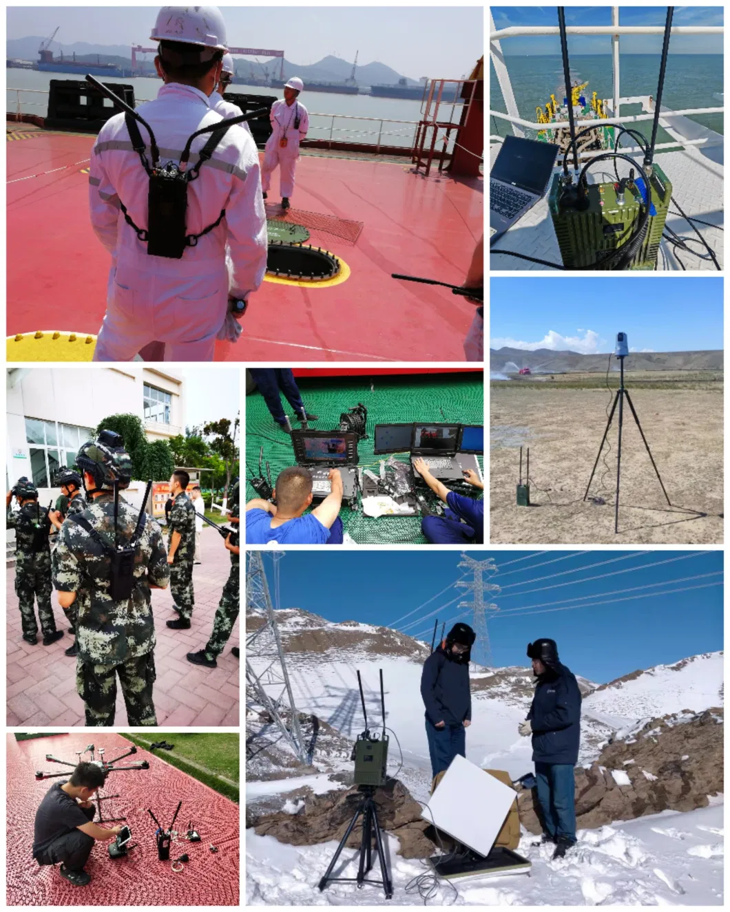 High-Power  Frequency Hopping IP Mesh Radio for Emergency Communicate