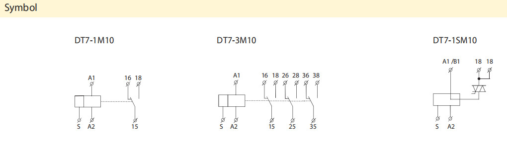 DT7-1M10 AC/DC12V-240V Electronic Programmable Multifunction Relay