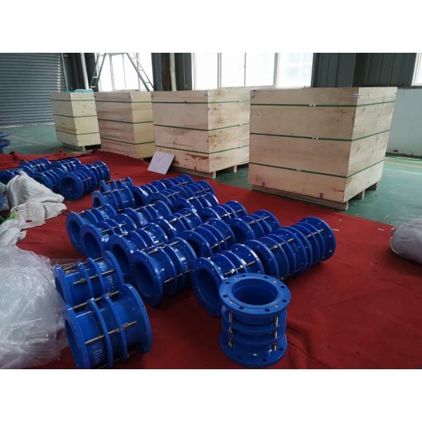 Hot Sale Double Flange Pipe Expansion Joint Carbon Steel Or Ductile Iron Di Telescopic Dismantling Joint