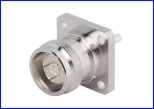 Wholesale 4.3-10 interface straight 4-hole flange low PIM design 50 ohms from china suppliers