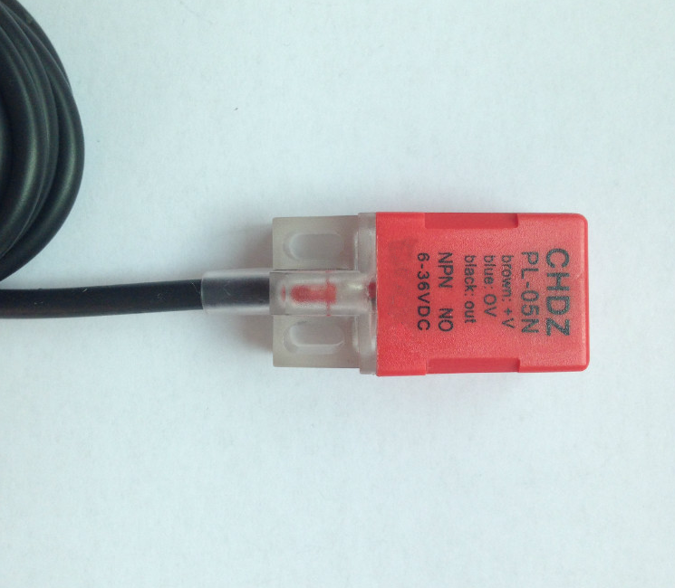 PL-05 DC 6-36V 5 mm distance 3-wire inductive square proximity sensor switch