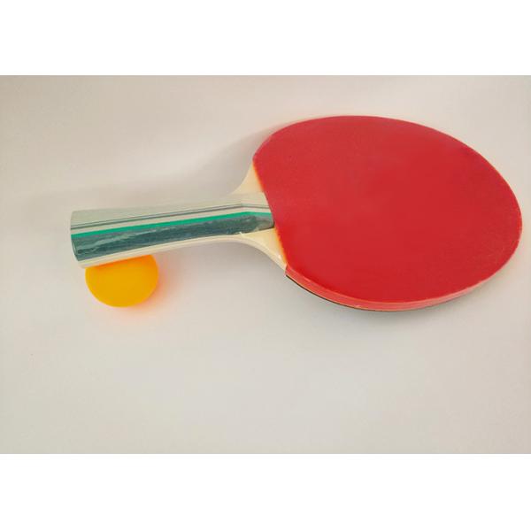Blue & Green Color Table Tennis Rackets With Combination Style Handle