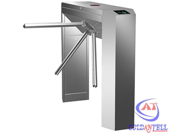Bidirectional Pedestrian Tripod Turnstile Gate With Access Control System / LED