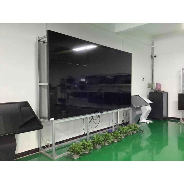 46 Inch Ultra Narrow Bezel LCD Advertising Display 1920 X 1080 Resolution 500 Nits Bright