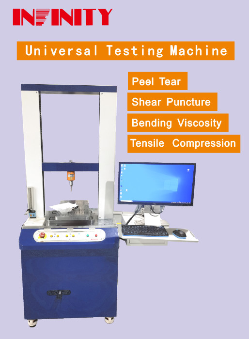 Speed accuracy ±0.5% Mechanical Universal Testing Machine with 420mm Effective Width