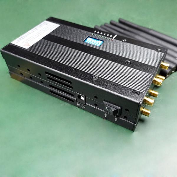 6 Antennas High-power Portable 3G/4G (LTE+WIMAX) Cell Phone Jammer+wifi jammer Black 12-24 v vehicle power supply