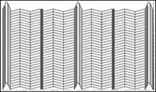 China Rib Lath Construction Permanent Steel Formwork Width 600mm on sale