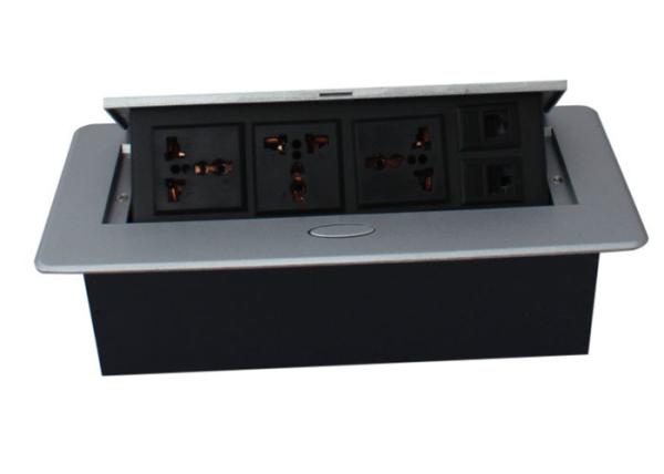 Quality OEM Pop Up Power Socket , Hidden Plug Socket Long Working Life for sale