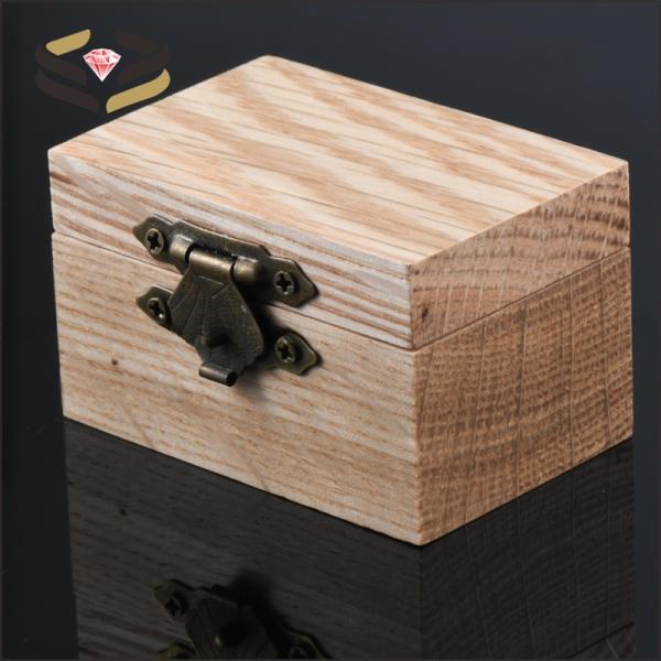 Whiskey Barrel Wood Ring Box Customizable 60*40*36mm OEM/ODM
