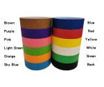 Customized Coloful No Residue Masking Tape Writable Single Side