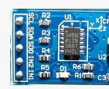 China Three Axis Accelerometer ADXL345 Digital Angle Acceleration Sensor Module on sale