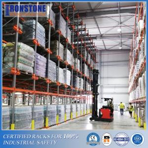 Wholesale ODM Motorized Storage Metal Pallet Shuttle Racking For Increases System Efficiency from china suppliers