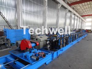 Wholesale Galvanized Steel Cold Roll Forming Machine With High Speed 12-15m/min For Rack Box Beam / Step Beam from china suppliers