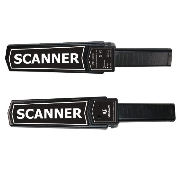 High Sensitivity Security Metal Detector Wand Rechargeable Battery For Metro / Airport