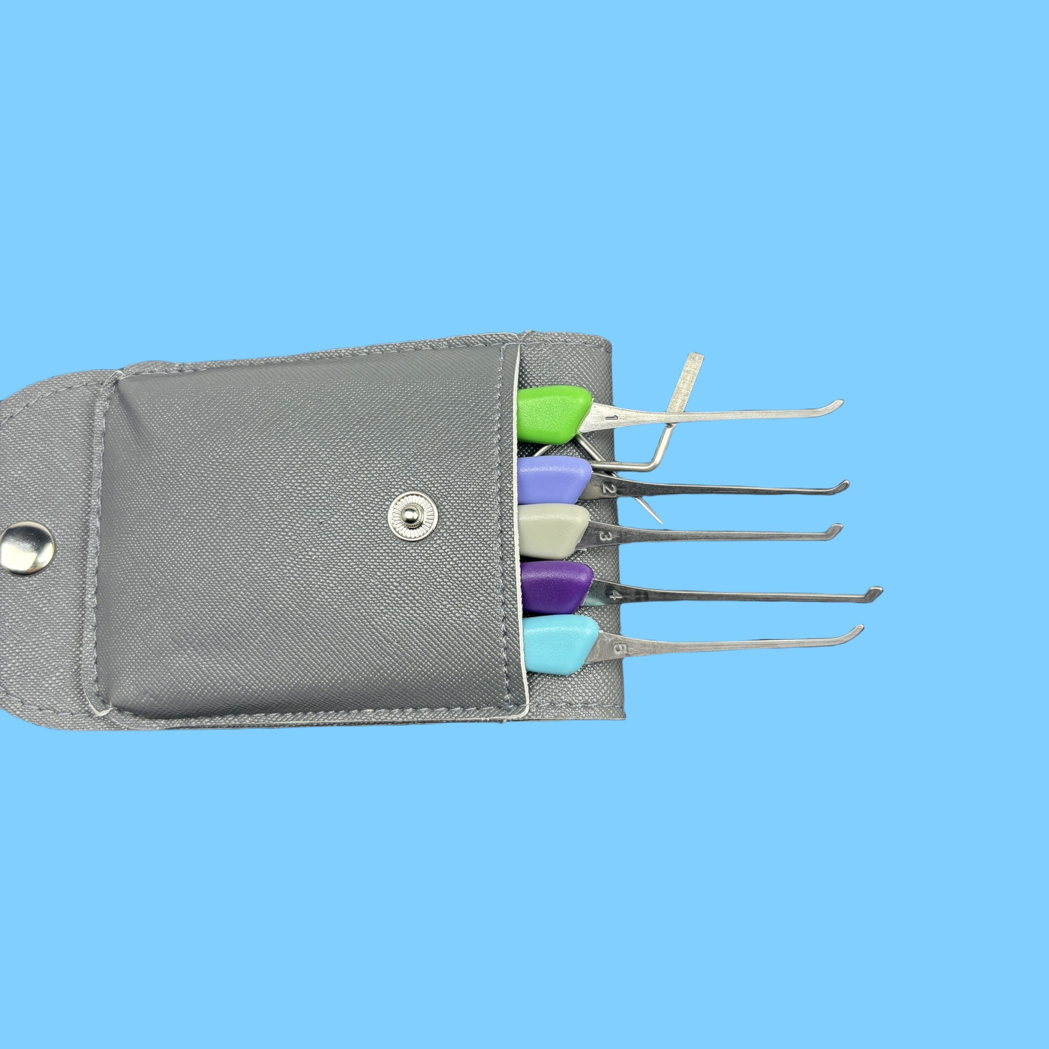 Mix Color Hook Lockpick 7pcs House Locksmith Tools For intermediate