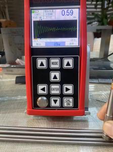Wholesale A scan B scan 0.001mm htigh resolution penetrating coating ultrasonic thickness gauge from china suppliers
