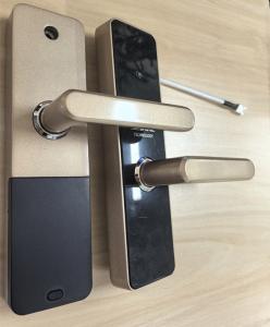 China Bluetooth / WiFi Smart Door Lock With Remote Control Functions on sale