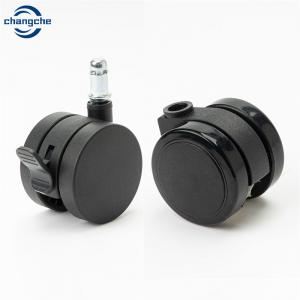 Wholesale OEM Swivel Casters 50mm Nylon TPU Furniture Caster Light Duty Stem Casters from china suppliers