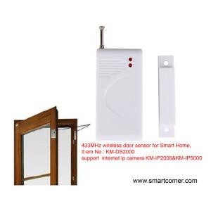 Wholesale COMER smart door sensor, APP controlled wifi door window sensor alarm system for home security from china suppliers