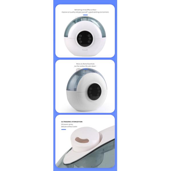 Modern Style Ultrasonic Cool Mist Humidifier With Low Power Consumption