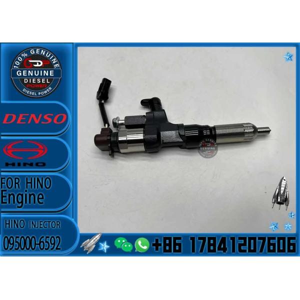 Fuel Injector Assy 095000-6592 Fuel Oil Pump Injector 23670-E0010 For Denso 095000-5273 095000-5280 095000-5283