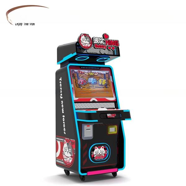 Children Paradise King Bobby Ticket Redemption Game Machine Steady Performance
