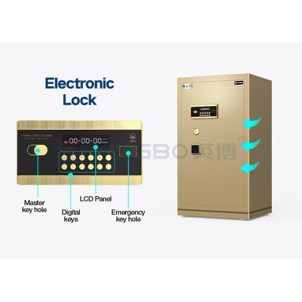 Digital Electronic Lock Luxury Safe Box For Office Security YB/N7-100