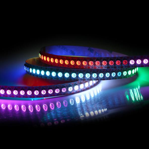 60 144Leds/M Magic 5V 12V Pixel Addressable Rgb Led Strip 5m 10m Smart Wi Fi Led Strip Light