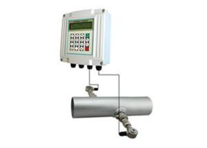China Industrial / Municipal Water Supply Ultrasonic Flow Meters Doppler Flow Meter Ultrasonic Flowmeter With Transducer on sale