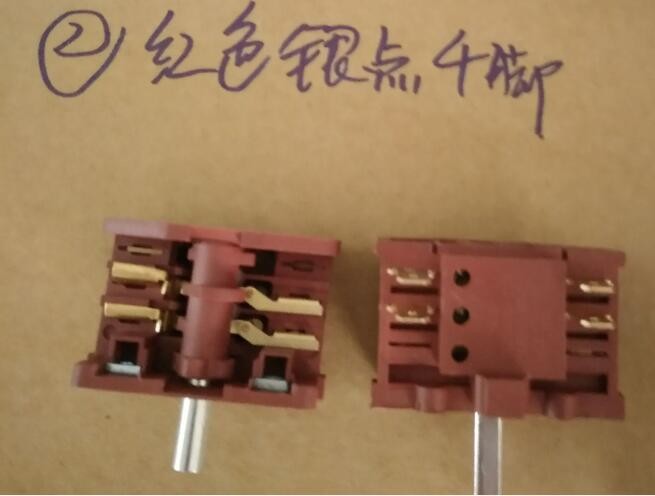 Bakelite 8 Position Rotary Switch , Encoder Rotary Speed Switch 16A 250V
