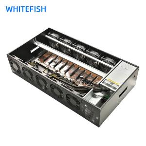 Wholesale G3900 12 Gpu Ethereum Mining Rigs GPU Rig Case With Double Row Fans from china suppliers