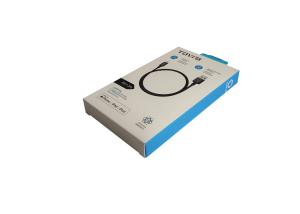 Wholesale Recyclable Blue Electronics Cardboard Box With PVC Windows Earphone Packaging from china suppliers