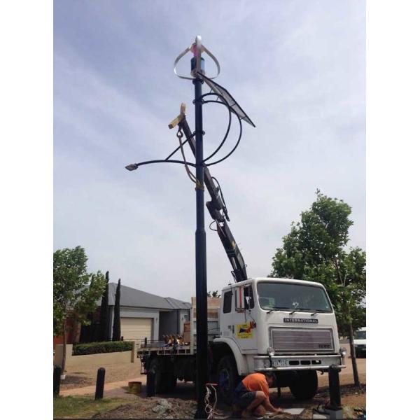 Commercial Hybrid Solar And Wind Power Generation Residential Vertical Wind Turbine