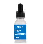 Skincare 2 Oz Frosted Dropper Bottles Clear Empty Dropper Bottles