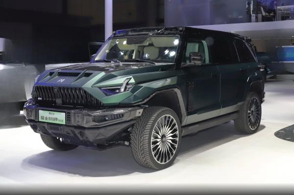 Quality 2025 Dongfeng Mengshi 917 Extended Range Jiaolong Armor Extended Edition Extended-range Large SUV for sale
