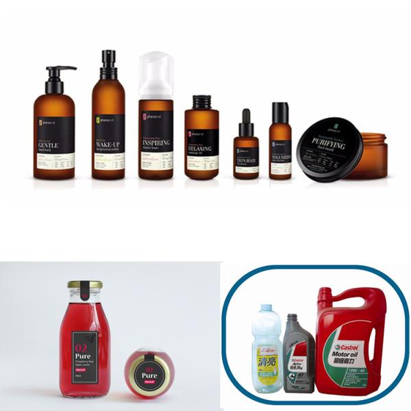 300mm Round Bottle Labeling Machine With Stainless Steel Housing